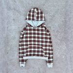 Hip Hop Double-sided Retro Plaid Casual Sweater - Image 2