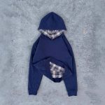 Hip Hop Double-sided Retro Plaid Casual Sweater - Image 7